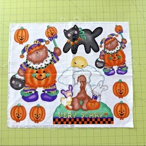 Vintage Daisy Kingdom Beary Scary 1992 Halloween Applique Panels #6244